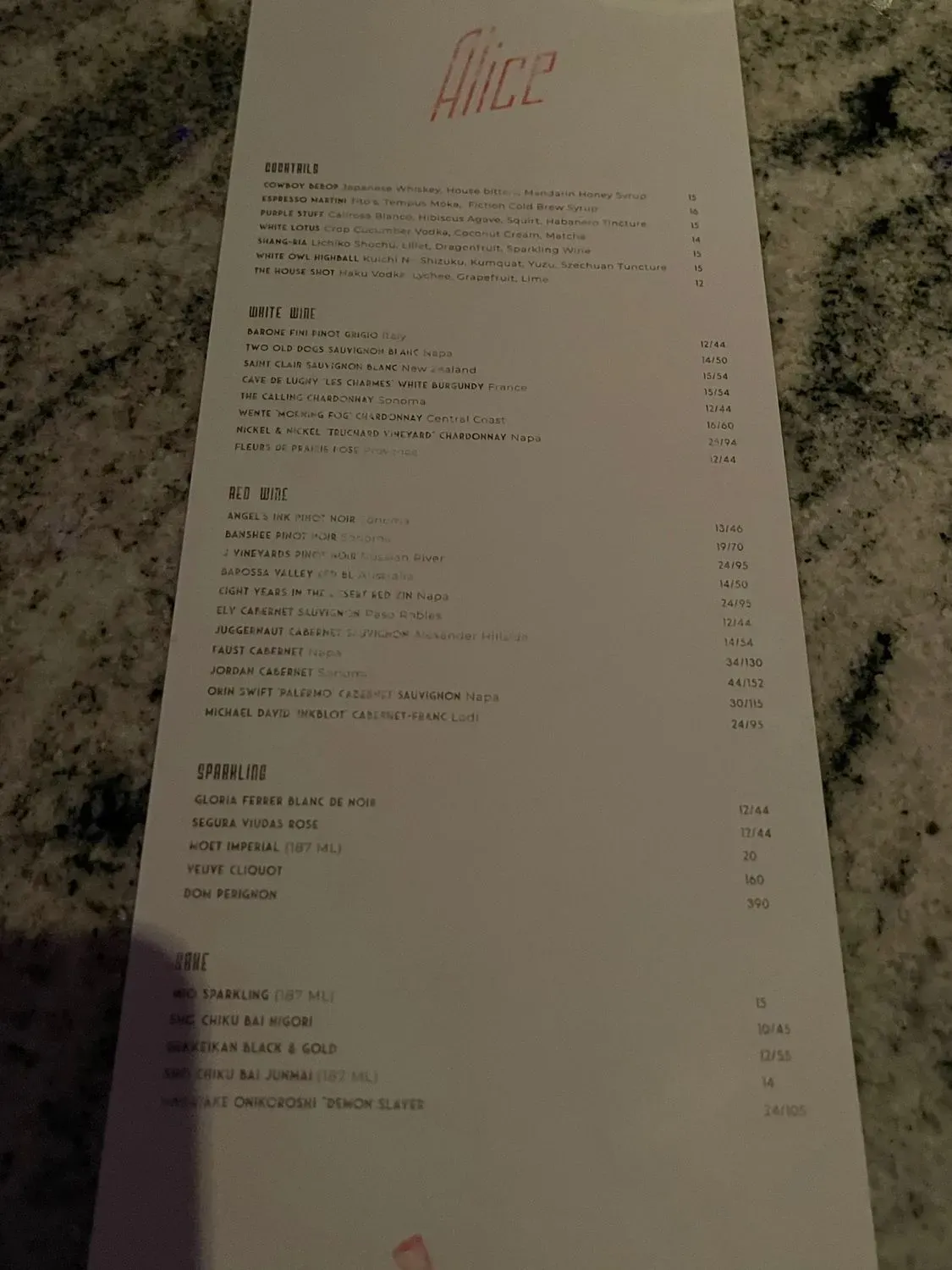 Menu 3