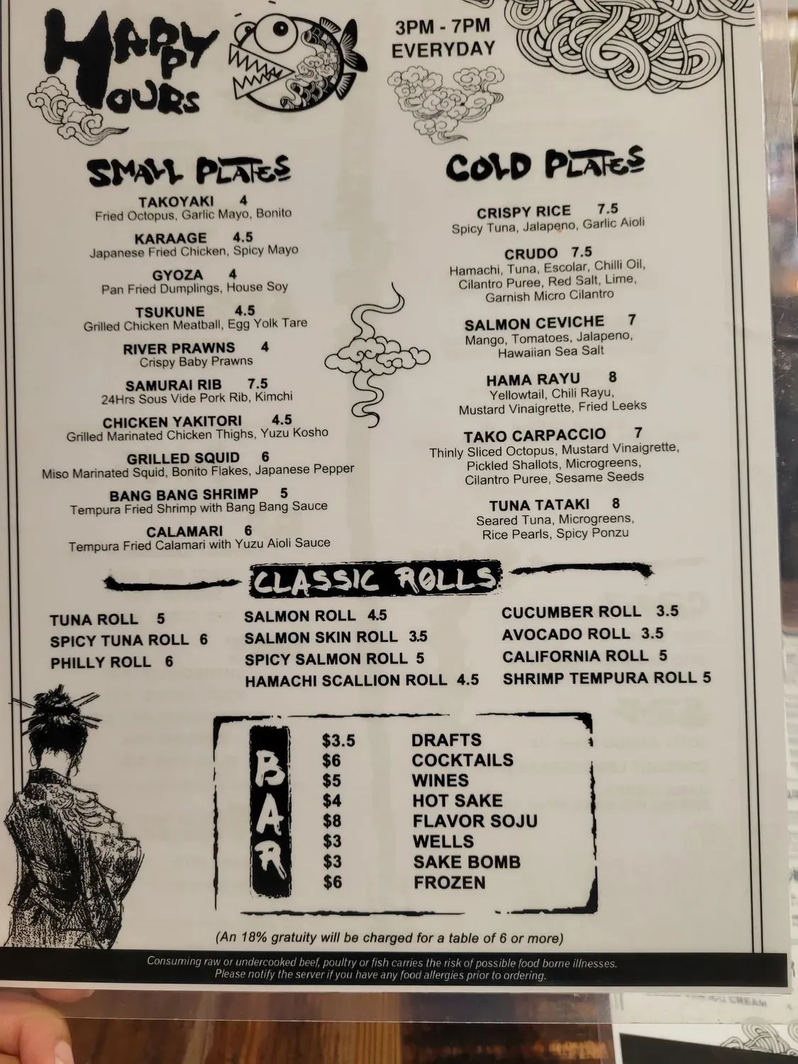 Menu 6