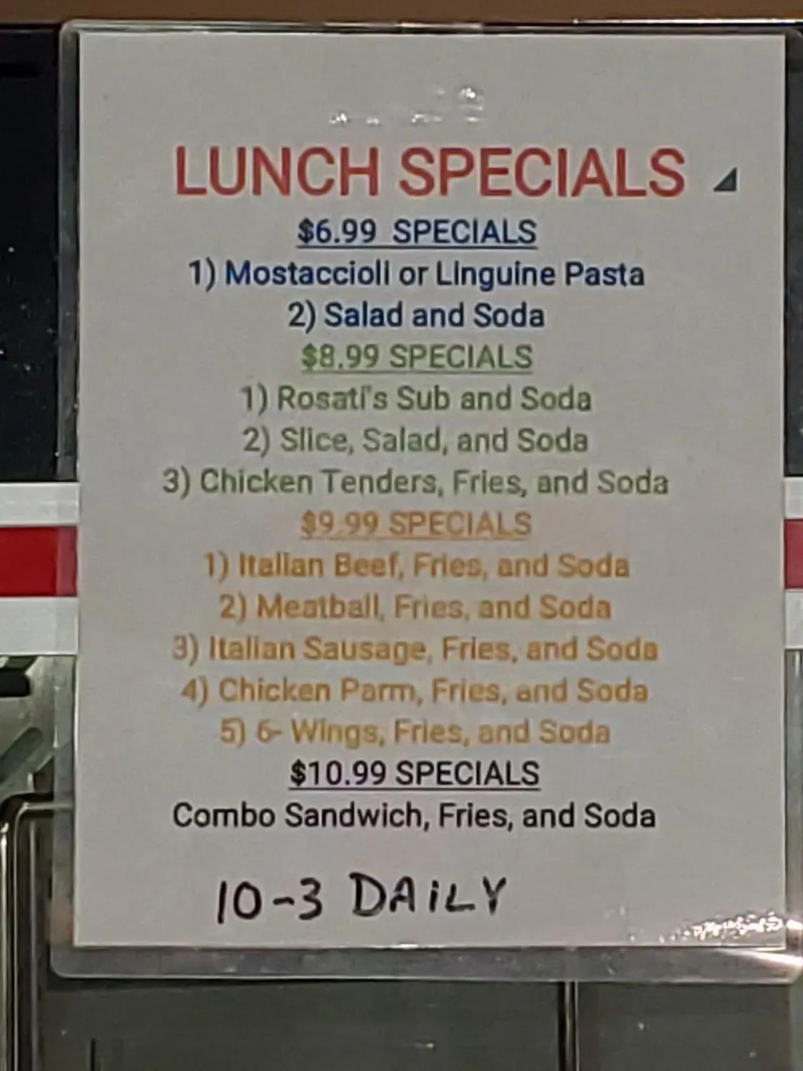 Menu 4