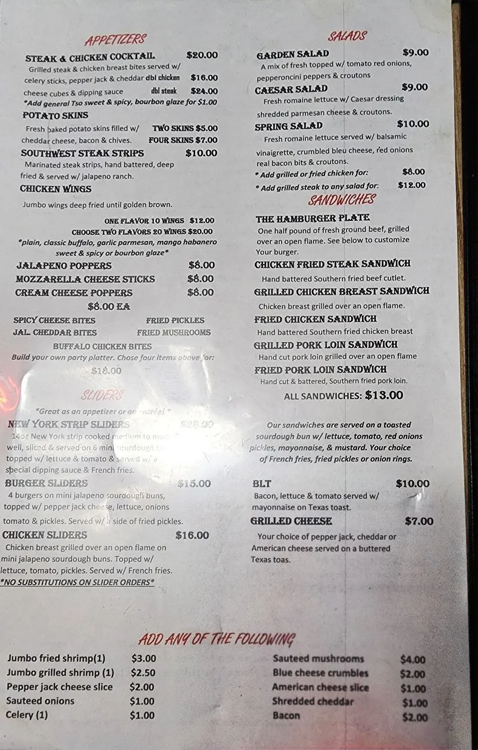 Menu 3