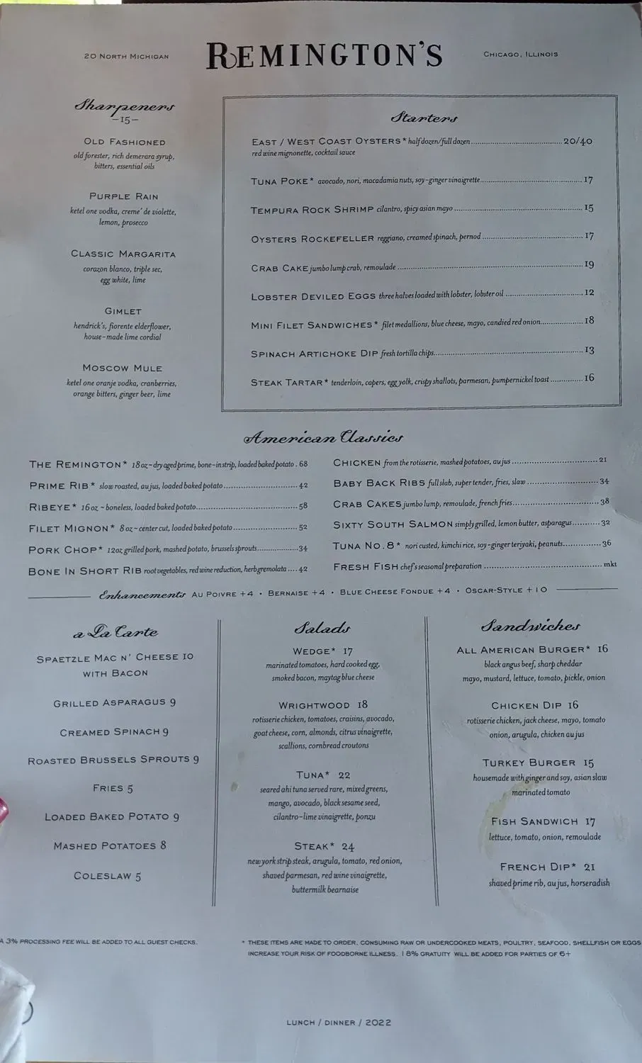 Menu 6