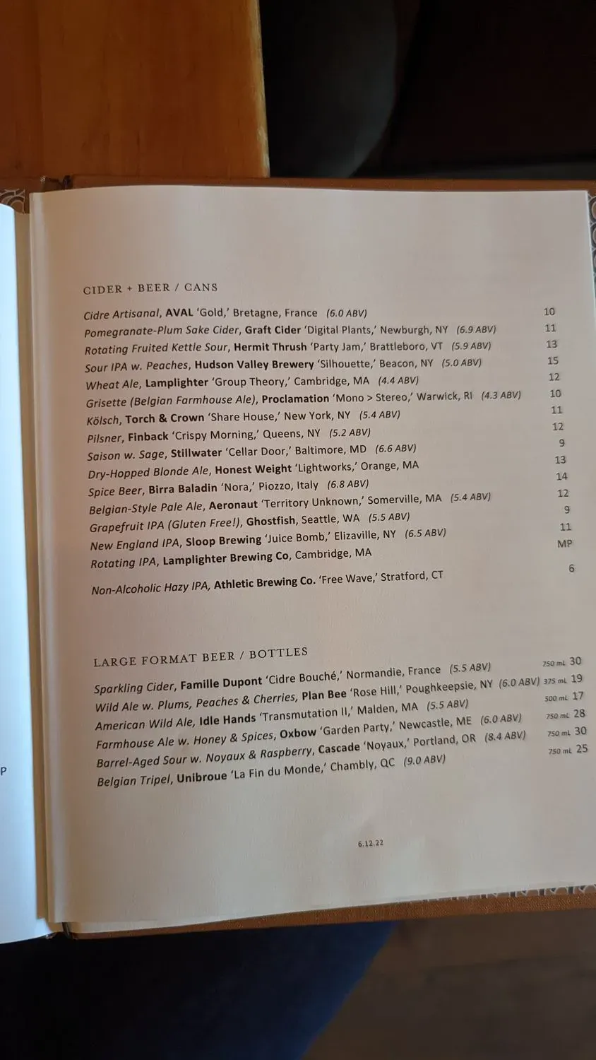 Menu 6