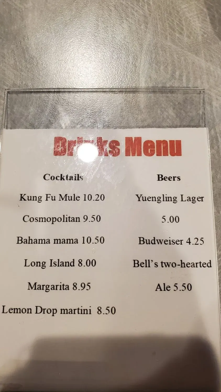 Menu 3