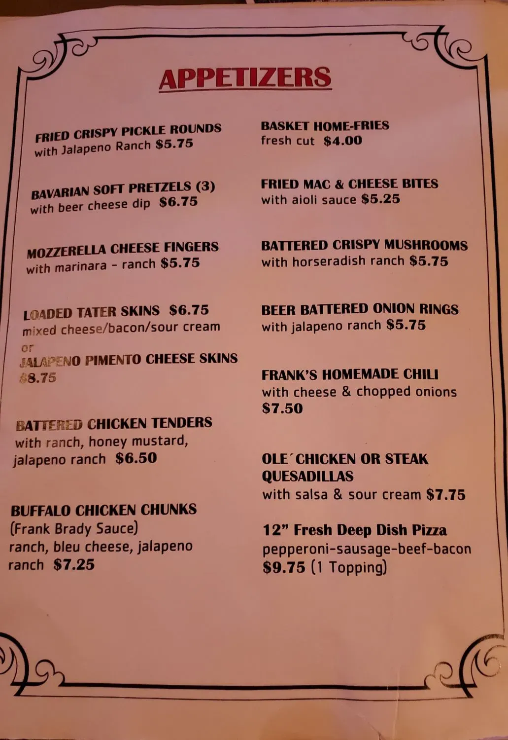 Menu 3