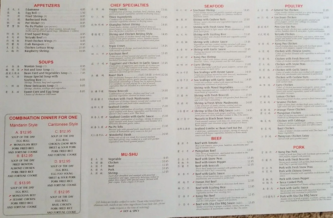 Menu 6