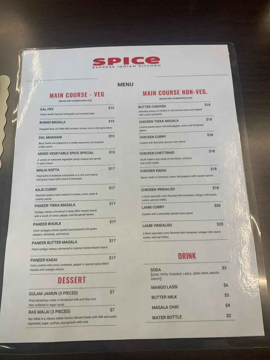 Menu 4