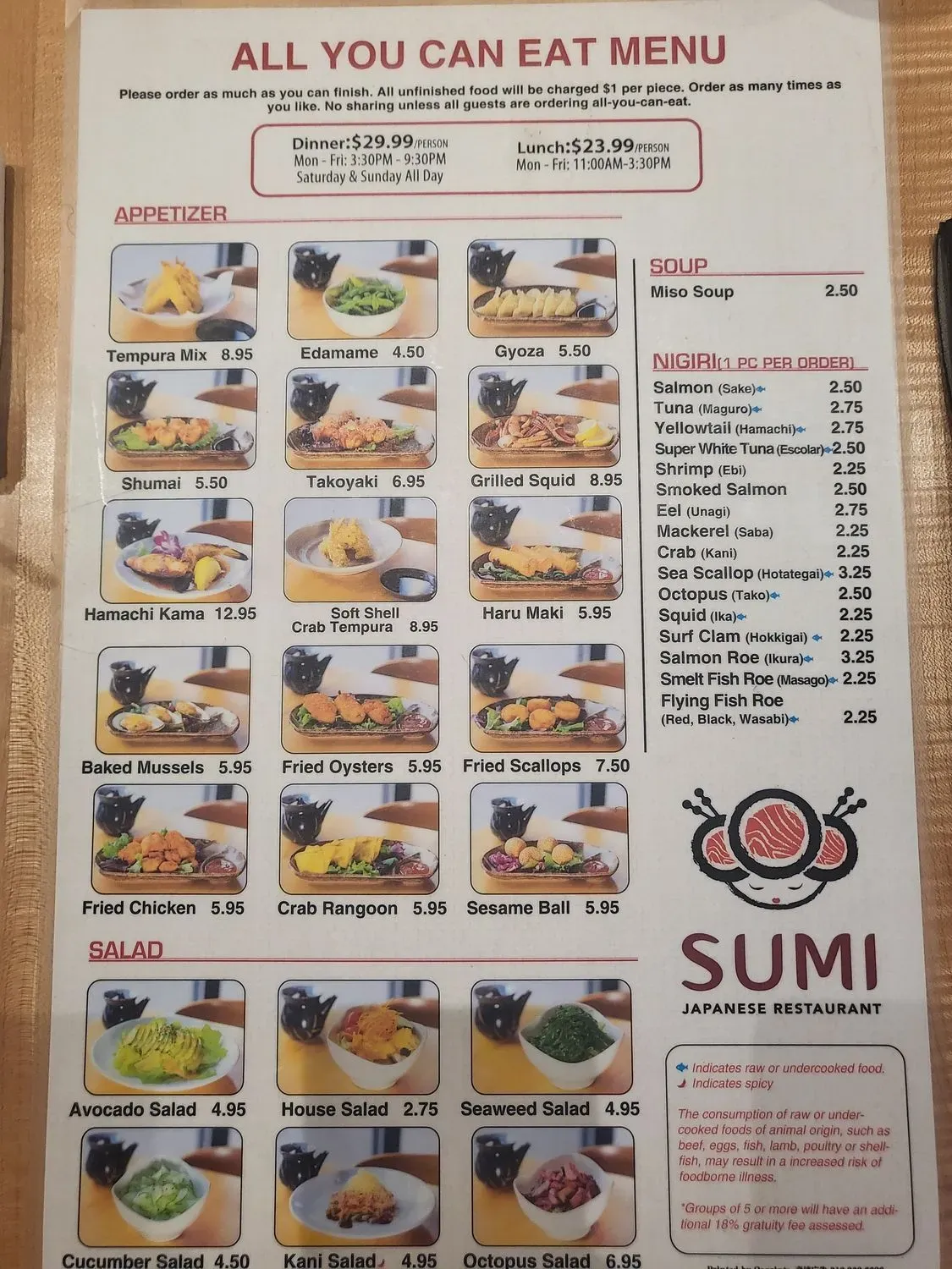 Menu 4