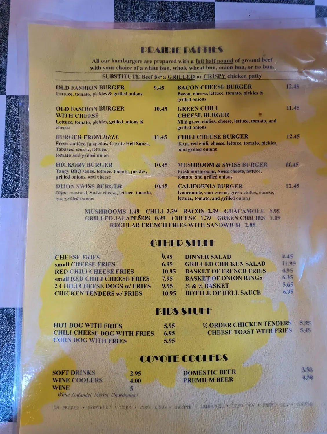 Menu 3