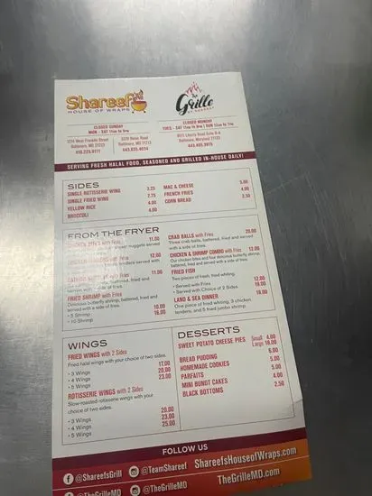 Menu 4