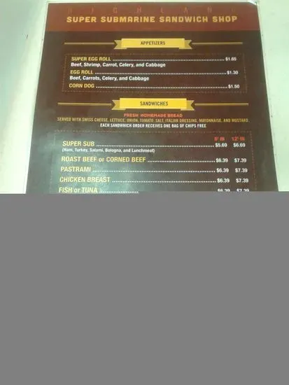 Menu 4