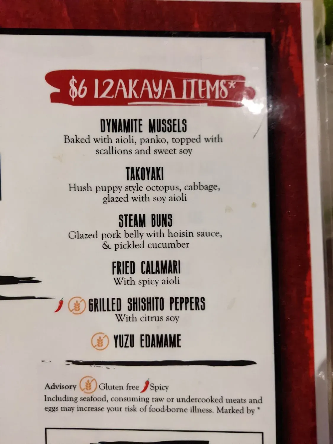 Menu 6