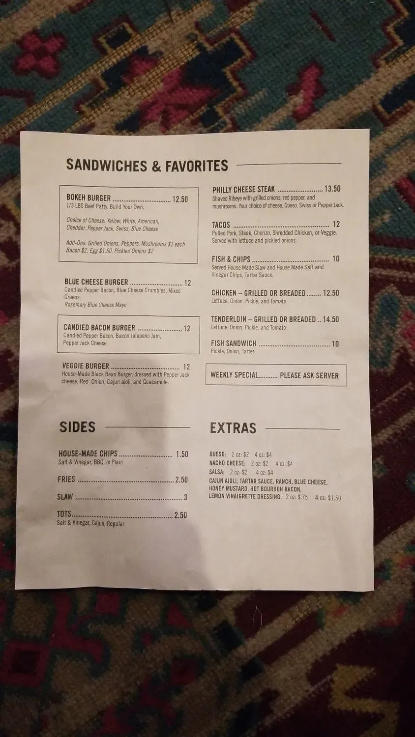 Menu 3