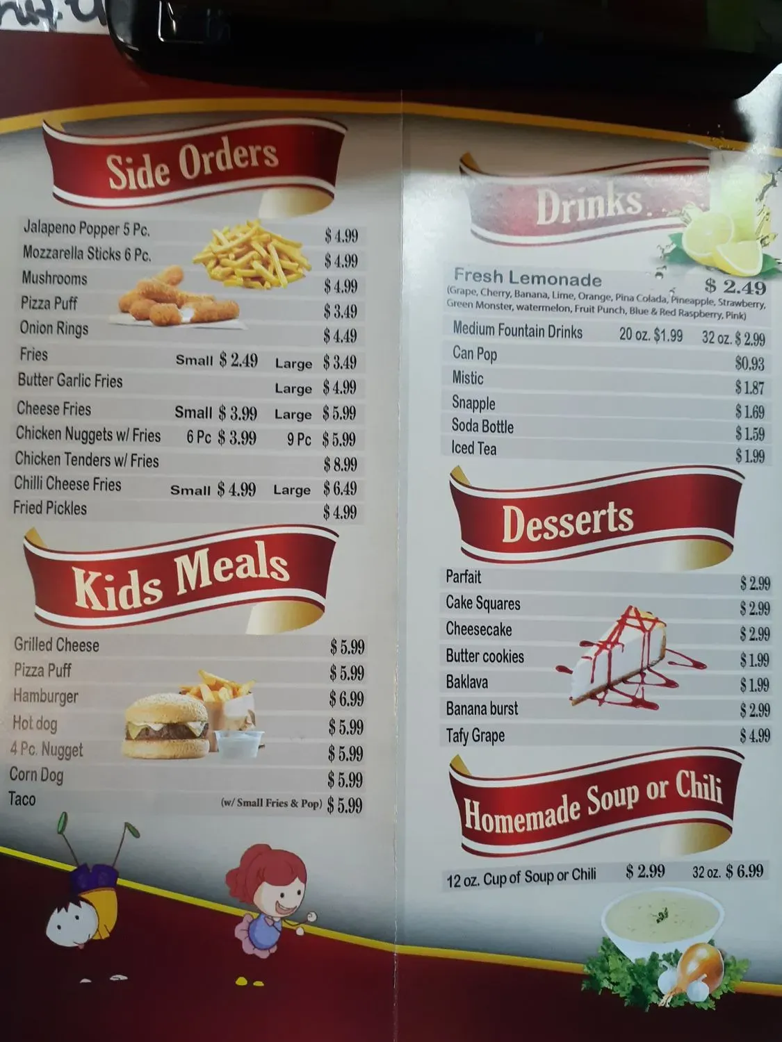 Menu 3