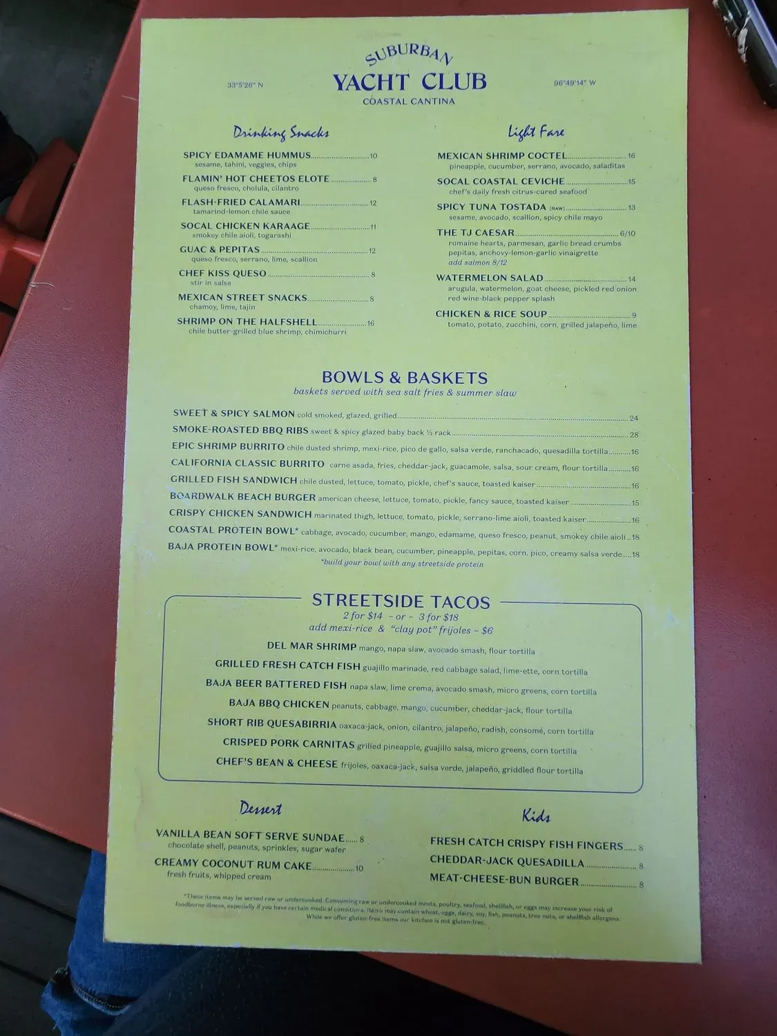 Menu 6