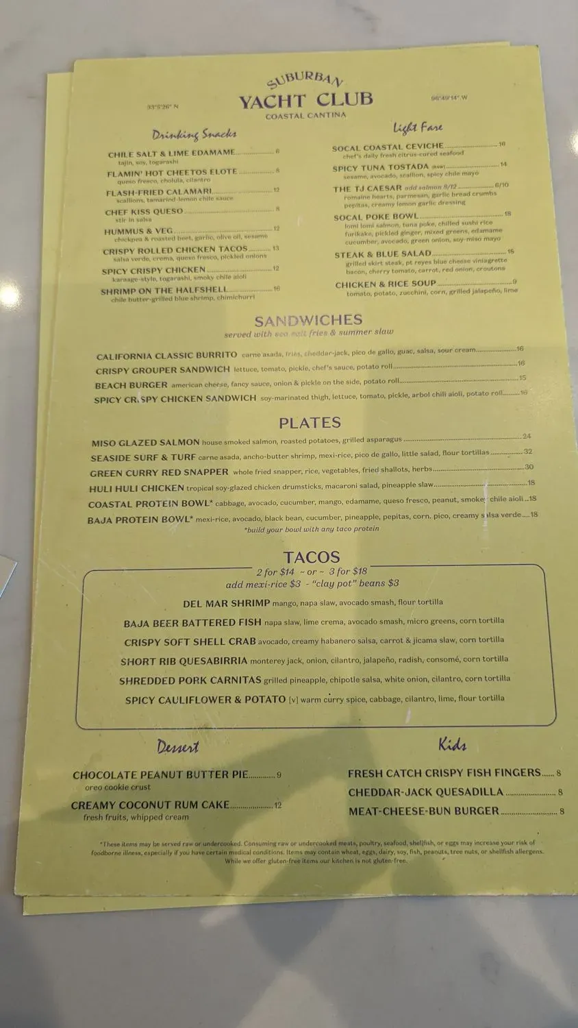 Menu 4