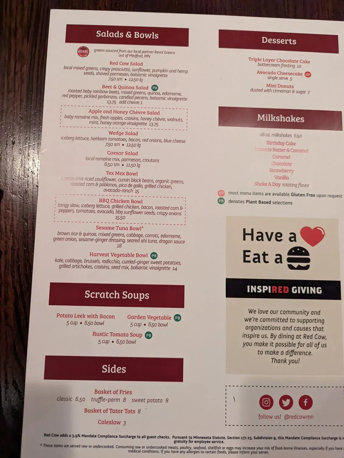 Menu 6