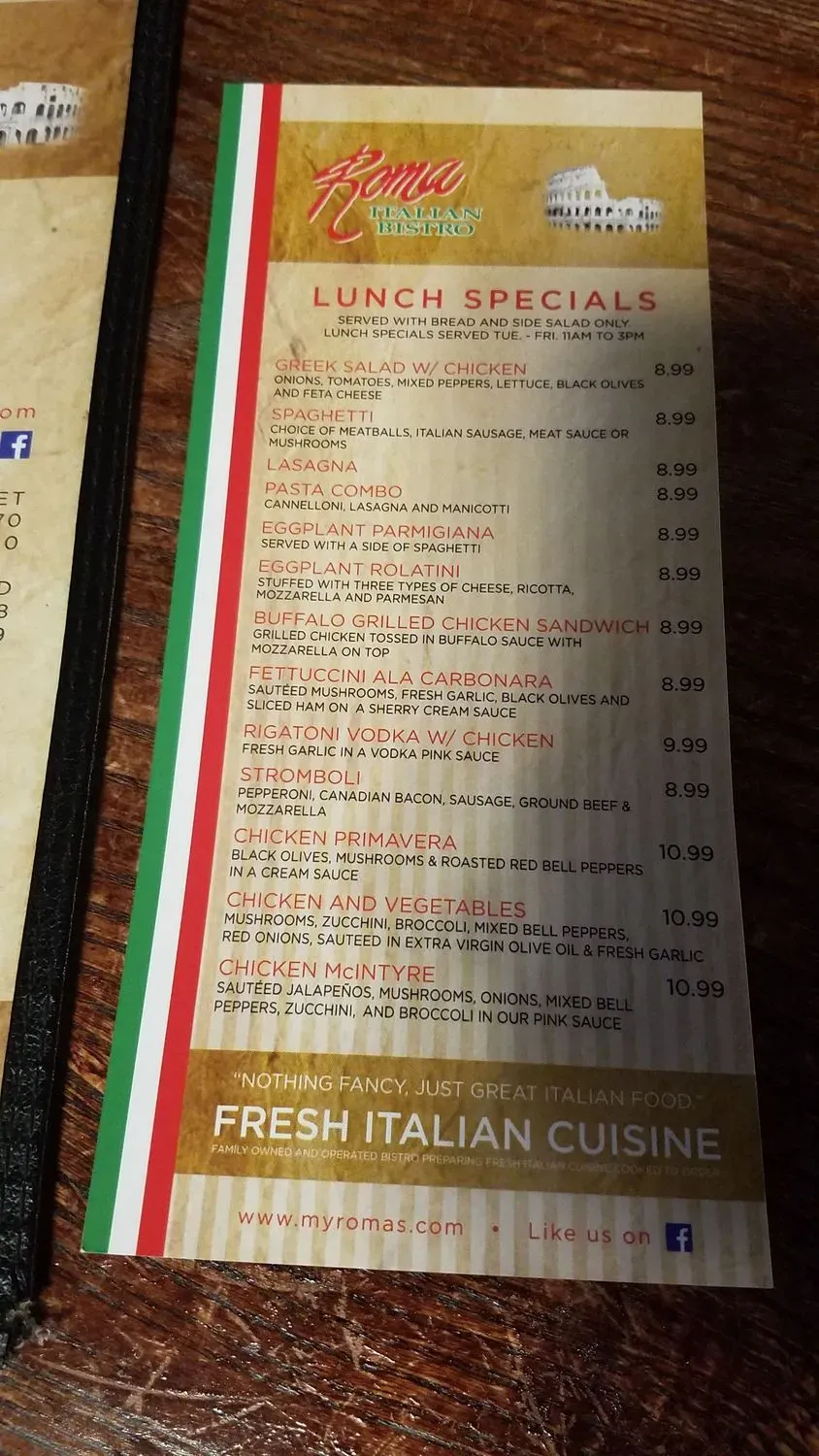 Menu 4