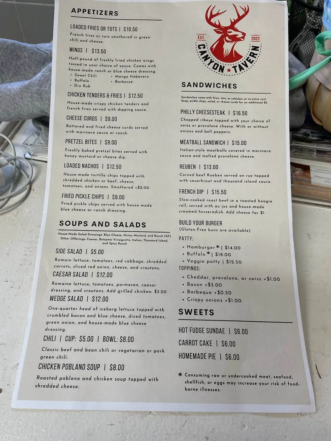 Menu 4