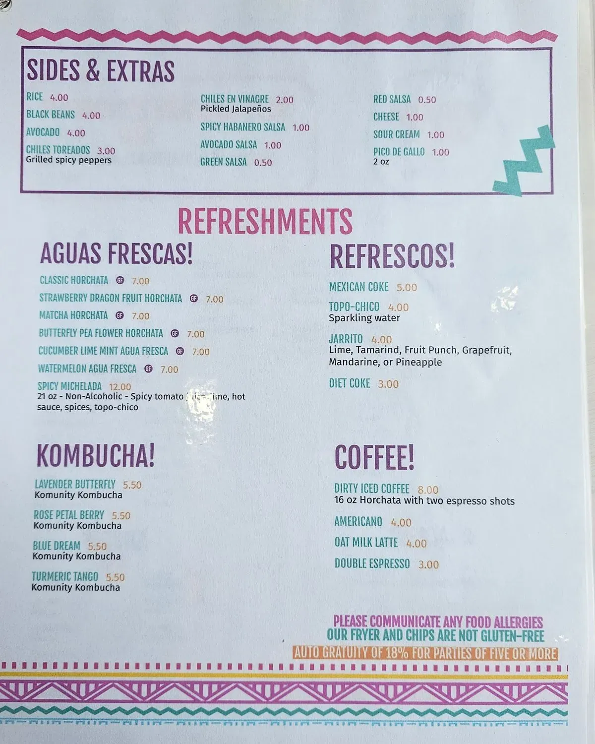 Menu 3