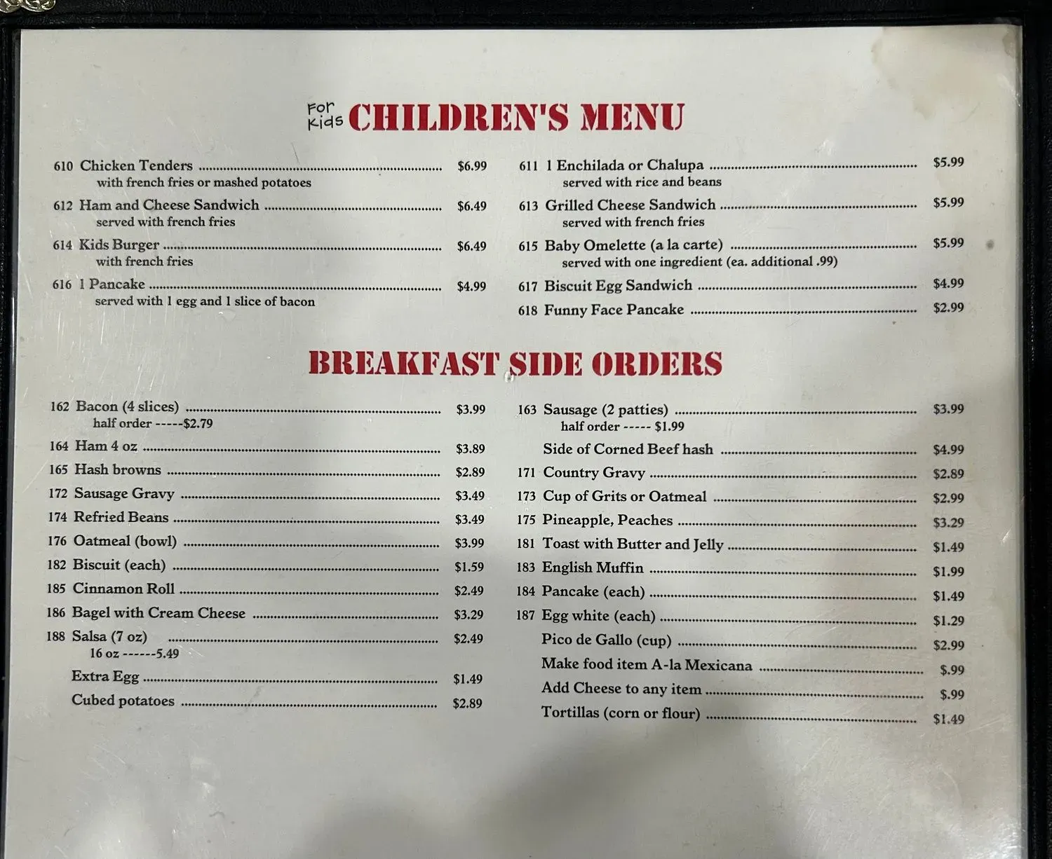 Menu 4