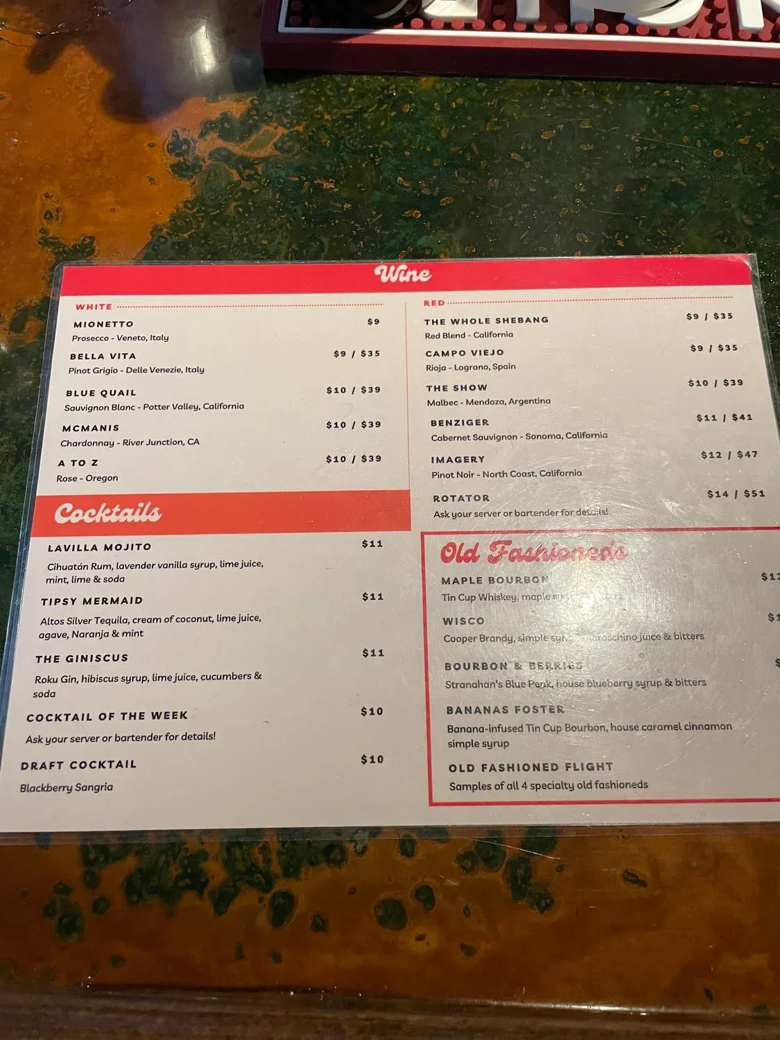 Menu 4