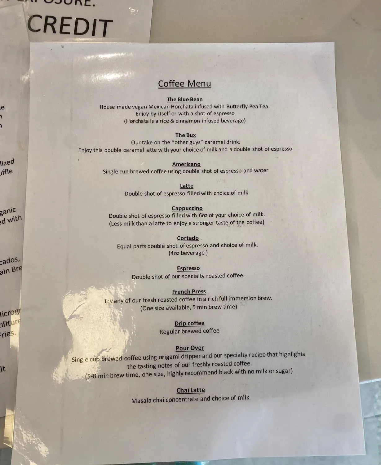 Menu 6