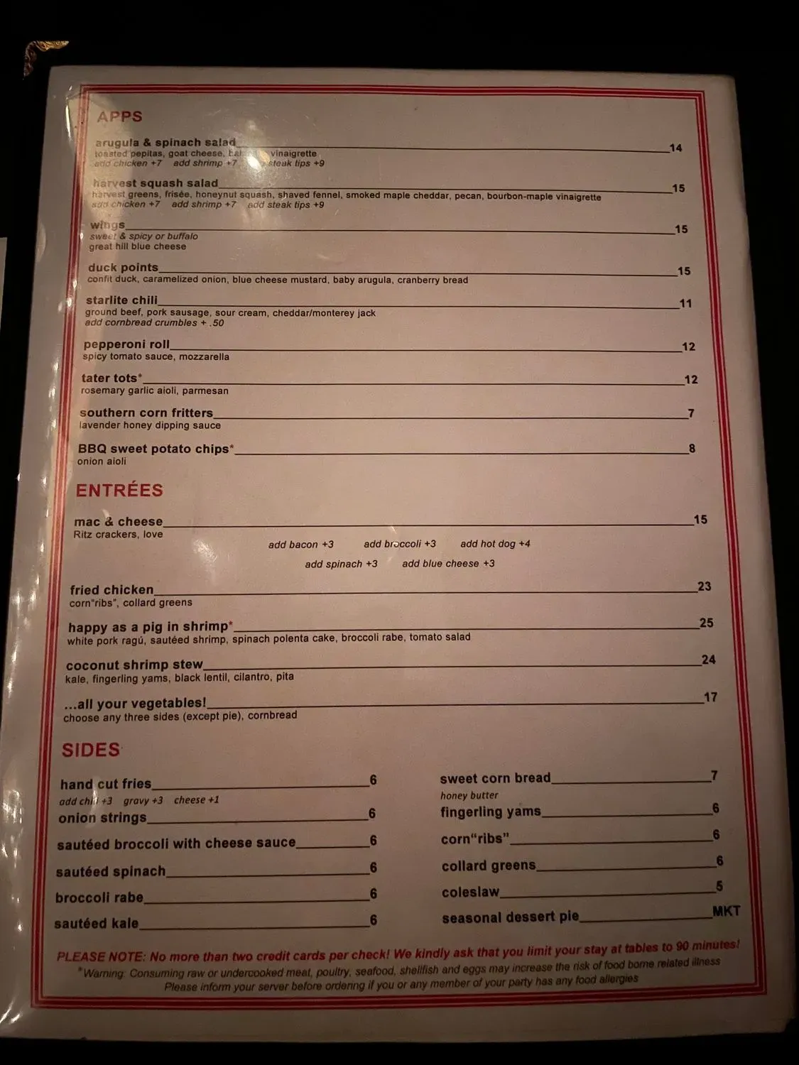 Menu 4