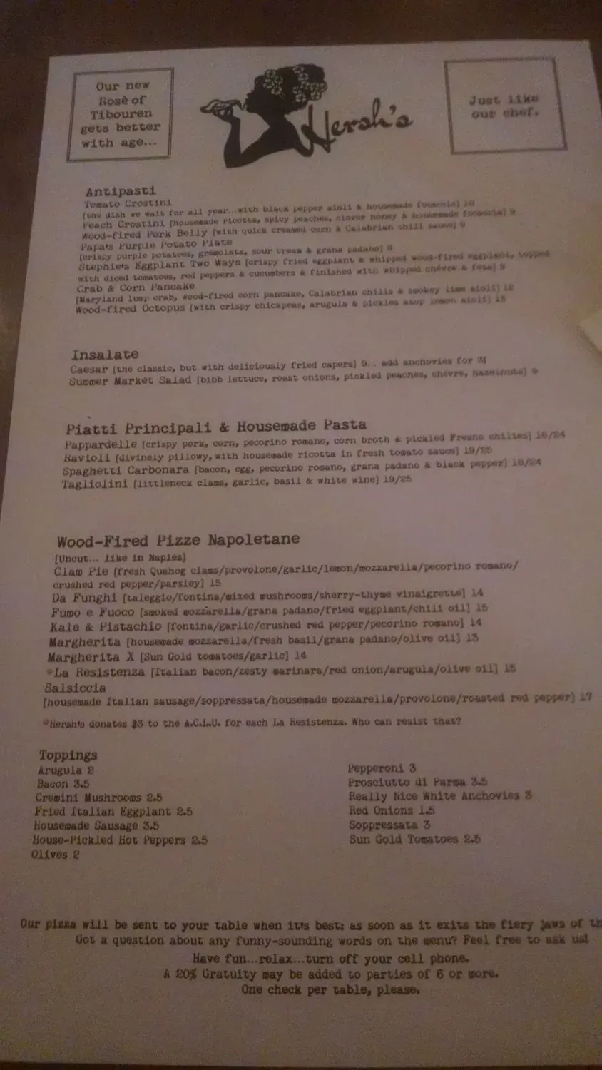 Menu 6