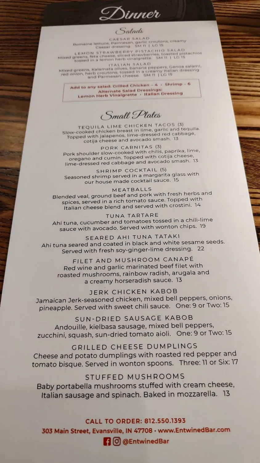 Menu 4