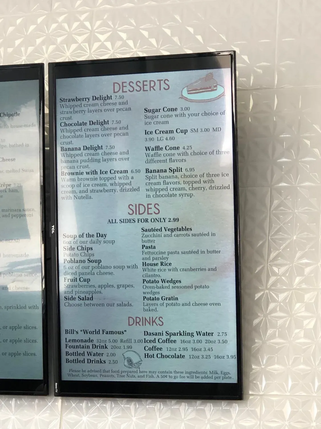 Menu 4