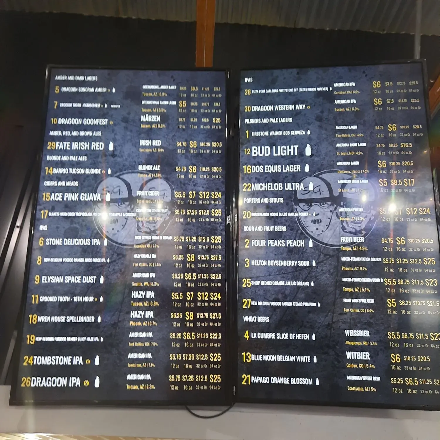 Serial Grillers Menu - Updated November 2025