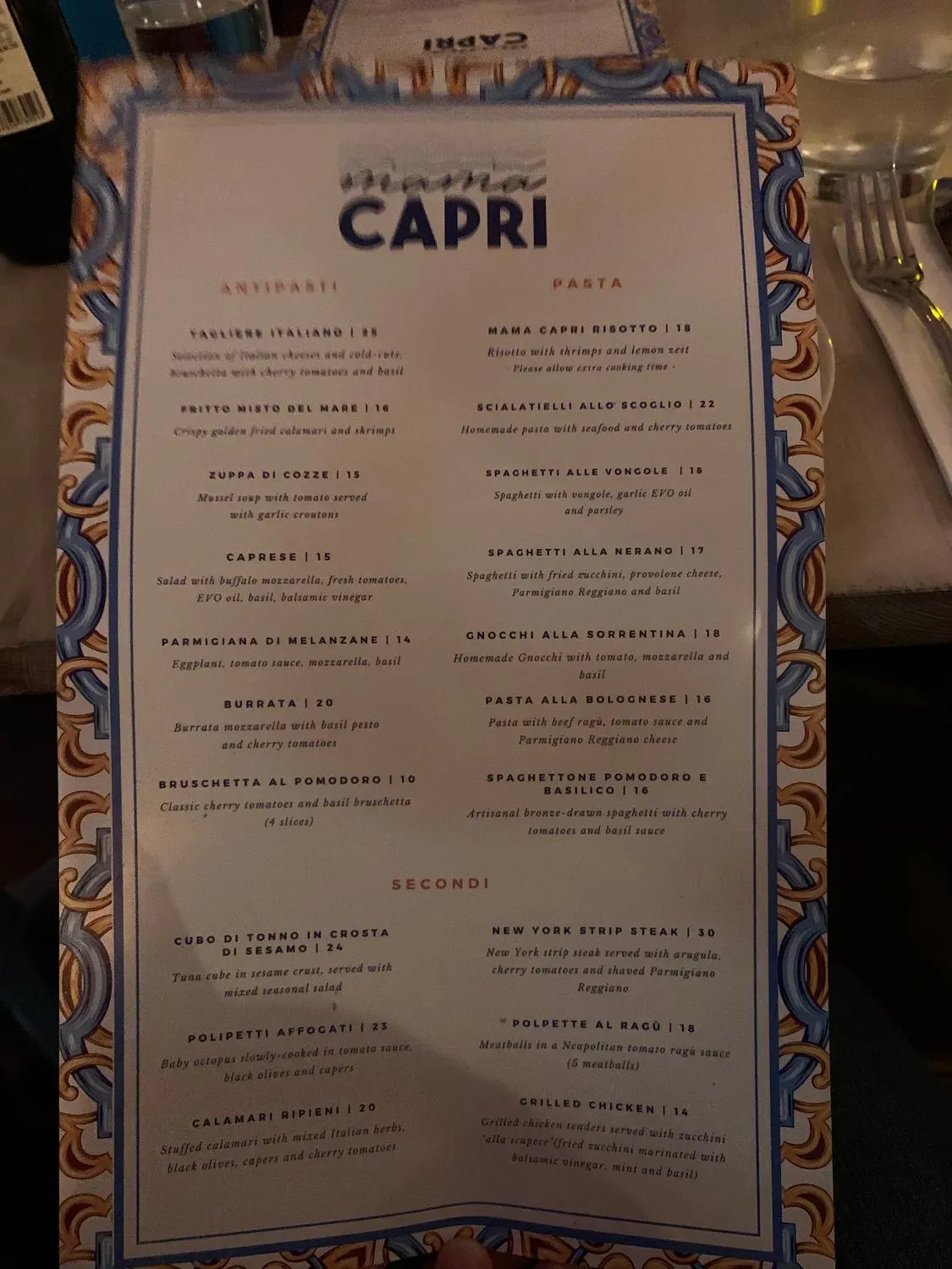 Menu 4