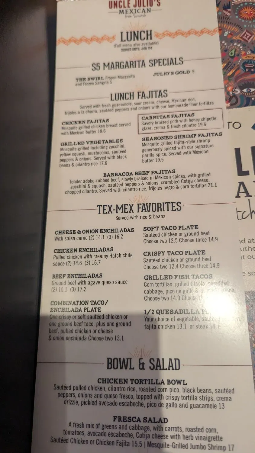 Menu 4