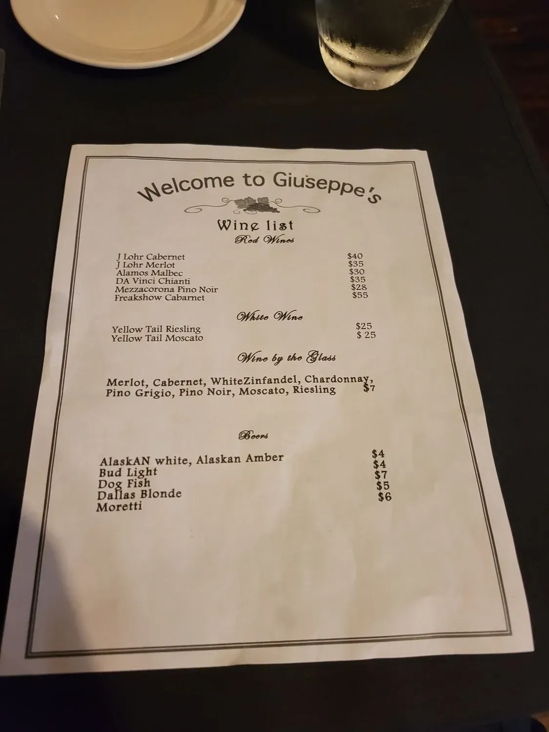 Menu 3