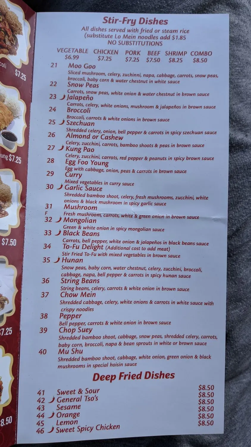 Menu 6