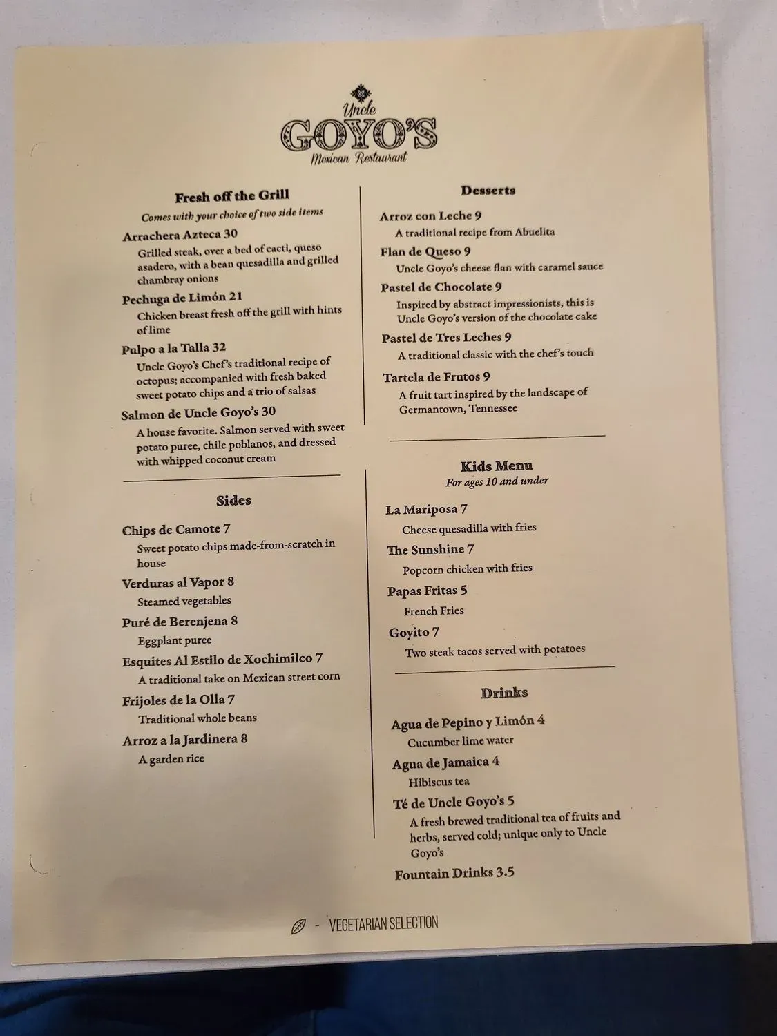 Menu 3