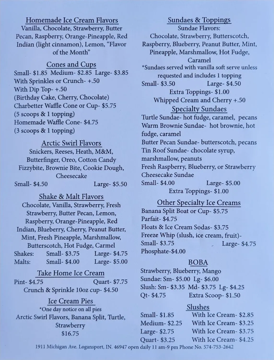 Menu 6