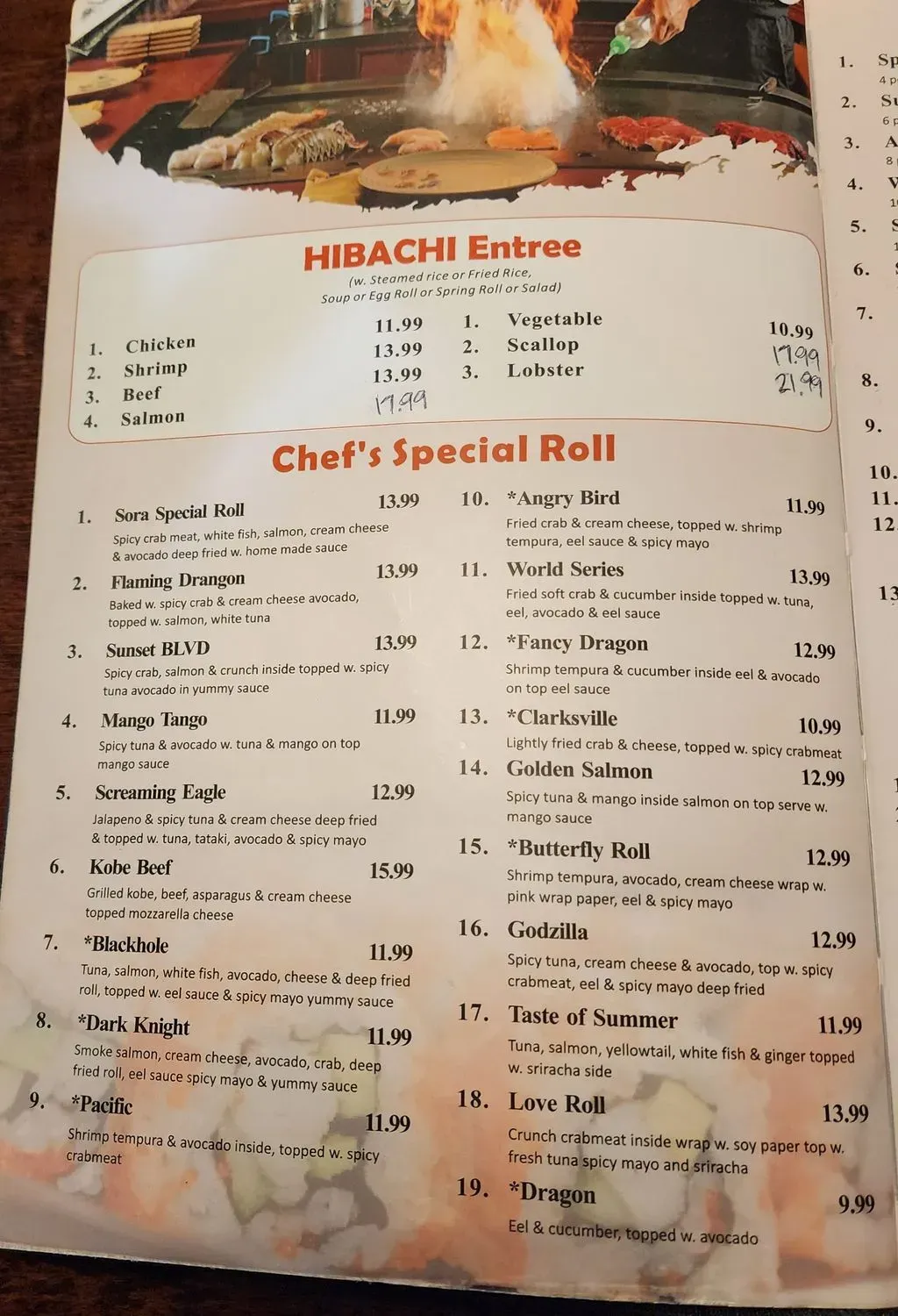 Menu 6