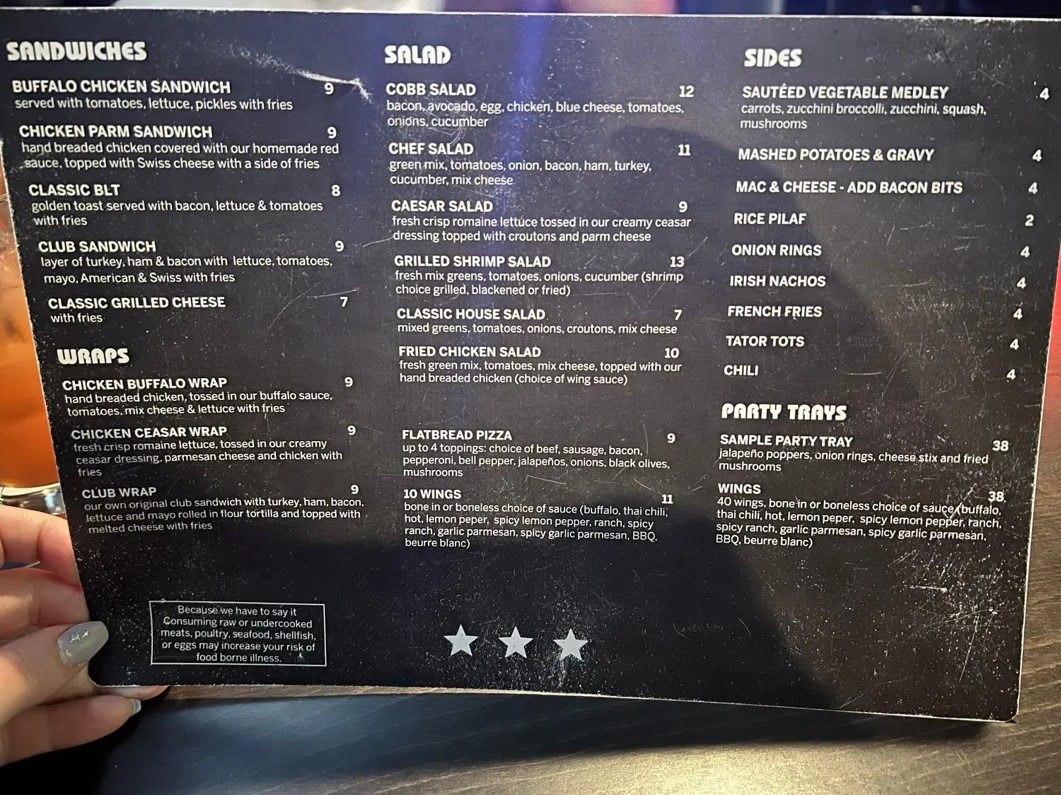 Menu 4