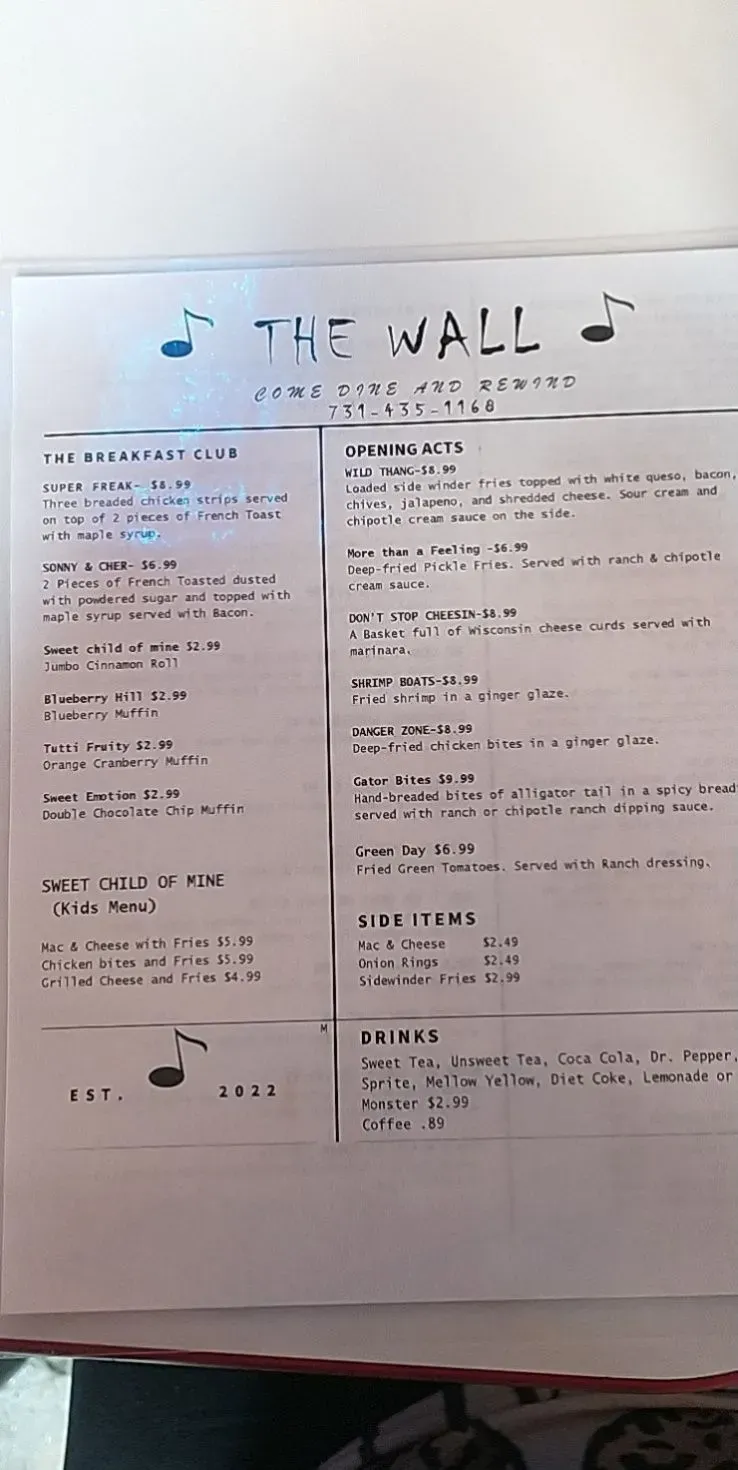 Menu 6