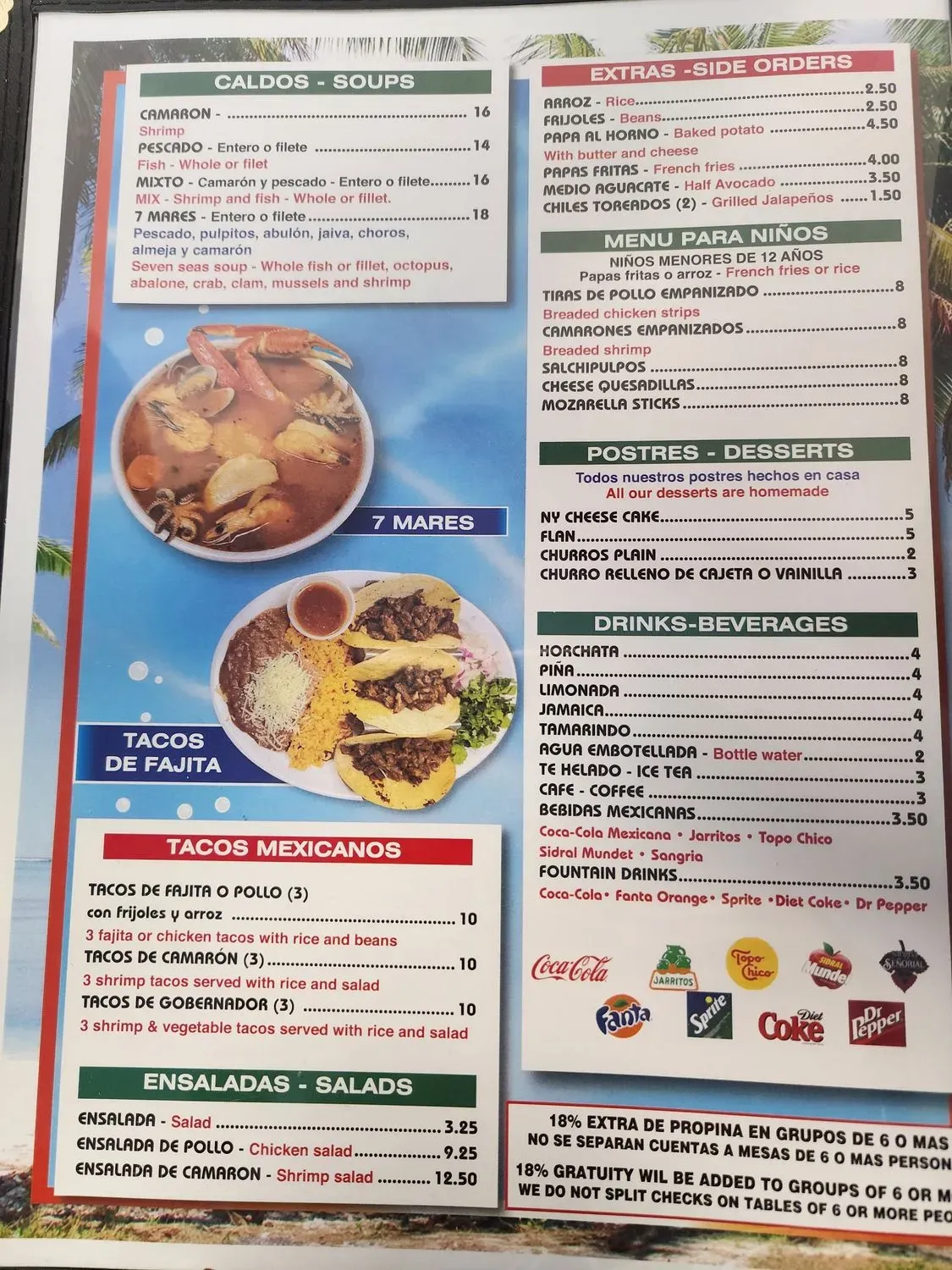 Menu 6