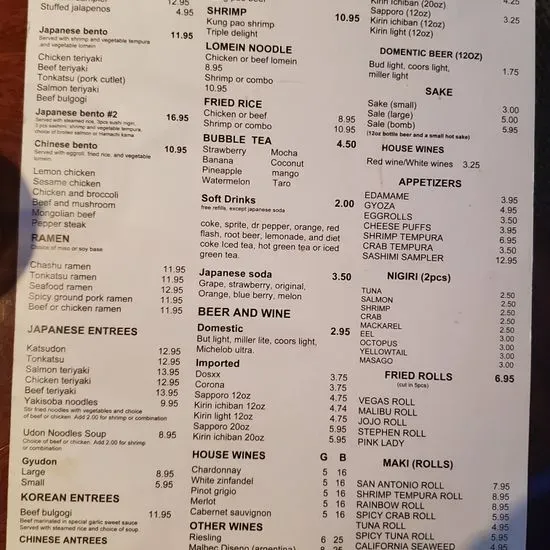 Menu 3