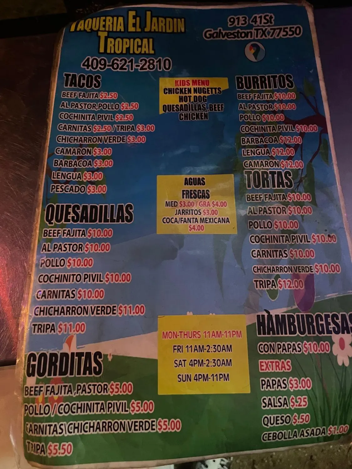 Menu 3