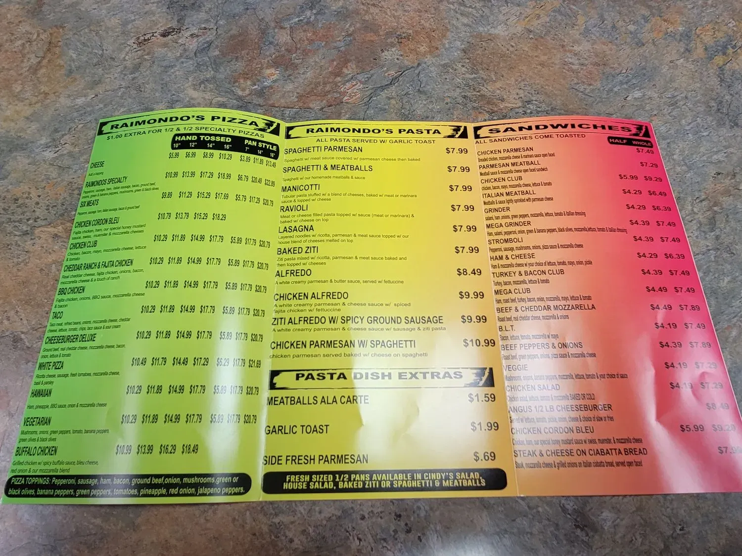 Menu 6