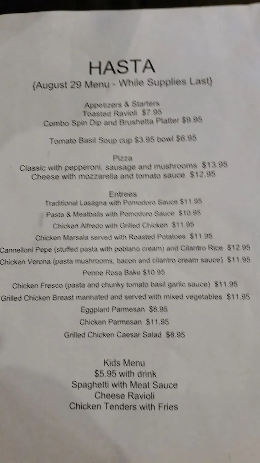 Menu 4