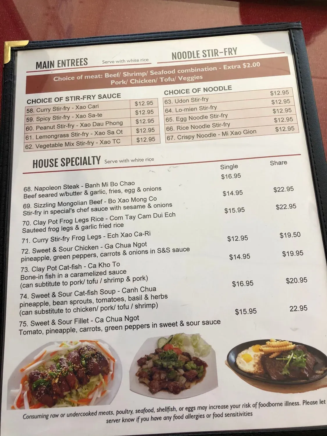 Menu 6