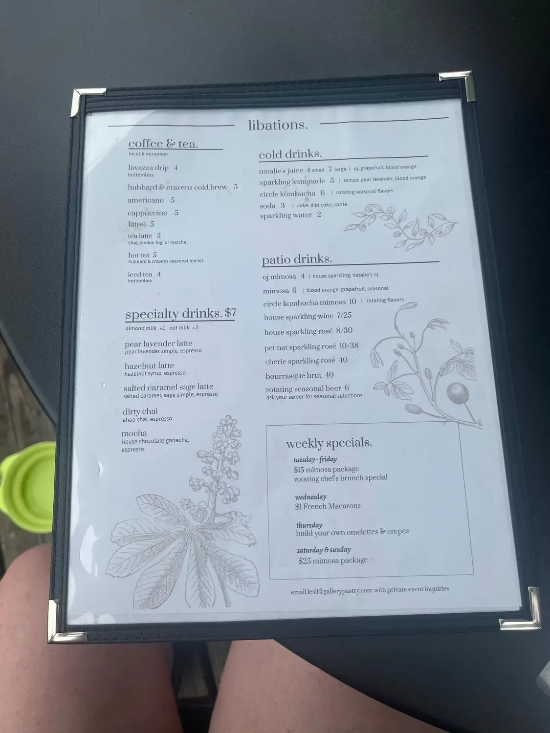 Menu 6