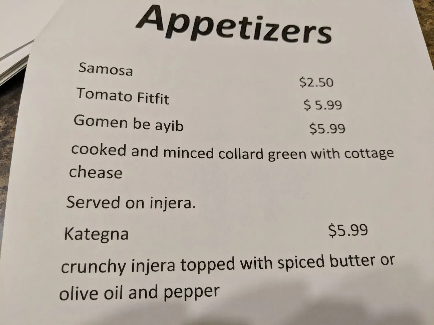 Menu 3