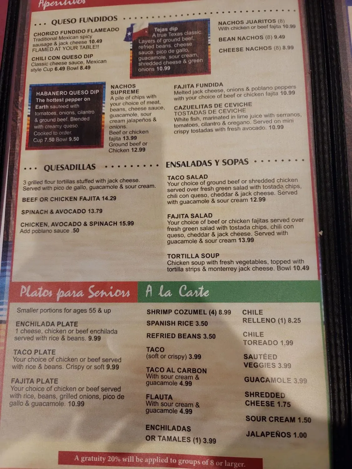 Menu 4