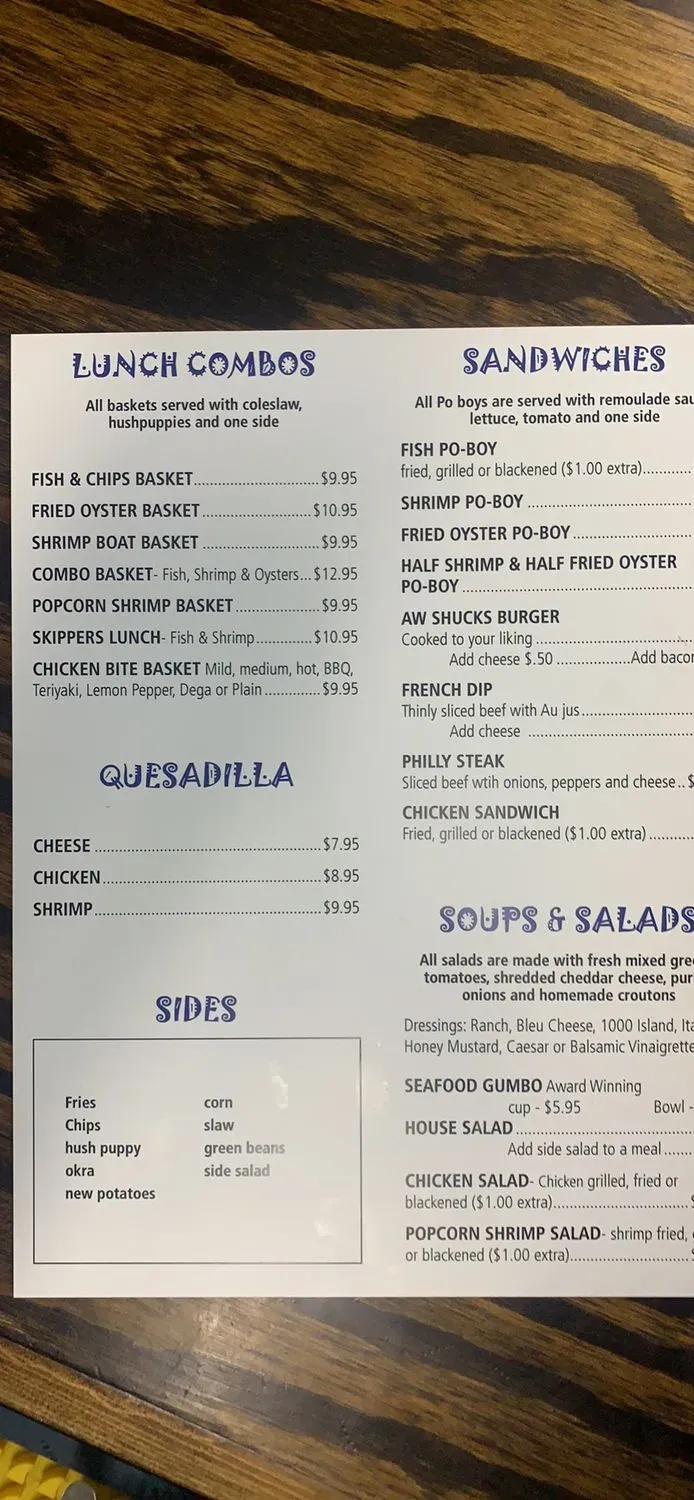 Menu 6